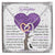 To My Daughter Interlocking Hearts Necklace