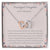 To My Daughter Wasn'T It Just Yesterday - Love Mom Interlocking Hearts Necklace