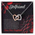 Girlfriend Interlocking Hearts Best Necklace Gift For Valentine'S Day Interlocking Hearts Necklace