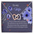 To My Wife - Escape World Dream - Necklace Interlocking Hearts Necklace