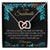 Soulmate Sweet And Sour Life Necklace Gift Friend Partner Relative Interlocking Hearts Necklace