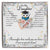To My Daughter Interlocking Hearts Necklace