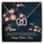 To My Mom - Interlocking Hearts Necklace