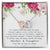 Mother Daughter Interlocking Hearts Necklace