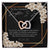 Interlocking Hearts Necklace To My Daughter-In-Law My Daughter-In-Heart Bonus Daughter Gift Daughter-In-Law Necklace Daughter-In-Law