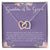 Grandmother Of The Groom Gift Necklace Grandma Wedding Gift Nana Bridal Shower Rehearsal Dinner Thank You Gift Interlocking Hearts Necklace