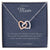 Gift For Mom From Daughter Mother Necklace From Daughter Mother'S Day Gift From Daughter Best Mom Gift Mother'S Birthday Gift Interlocking Hearts Necklace