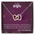 Collection Wife - My Partner In Crime - Necklace Interlocking Hearts Necklace