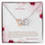 Mothers Day Gift For Grandmom Or Grandma -Two Hearts Necklace! Interlocking Hearts Necklace