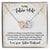 Gift For Feature Wife Necklace Jewellery Interlocking Hearts Necklace