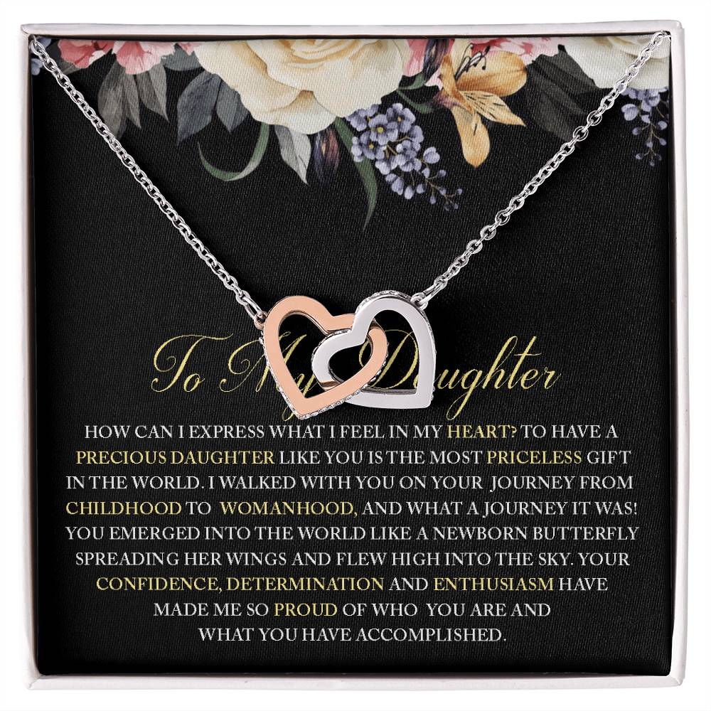 Precious Daughter - Interlocking Hearts Interlocking Hearts Necklace