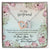 To My Girlfriend - You Complete Me - Hearts Necklace Interlocking Hearts Necklace