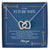 To My Future Wife - Interlocking Hearts Lovepacket Interlocking Hearts Necklace