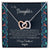 To My Daughter - I Will Always Love You Necklace Interlocking Hearts Necklace