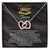 Interlocked Never-Ending Love Necklace For Incredible Graduate Daughter Interlocking Hearts Necklace