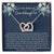Gift For Granddaughter 6 Interlocking Hearts Necklace