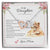 My Daughter Love Mom - Reach For The Stars Hearts - Lions Interlocking Hearts Necklace