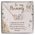 To My Mommy Gift For New Mom Interlocking Hearts Necklace