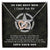 The Best Army Mom - Interlocked Necklace Interlocking Hearts Necklace