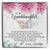 To My Granddaughter From Grandpa - You Will Always Be My Baby Girl Interlocking Hearts Necklace