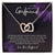 Interlocking Hearts - Romantic Girlfriend Necklace Gift Interlocking Hearts Necklace