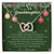To My Granddaughter Interlocking Hearts Necklace Message Card