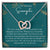 Surrogate Appreciation Gift Surrogate Gift Surrogate Gift With Message Card Surrogate Transfer Day Thank You Gift Interlocking Hearts Necklace