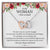 To The Woman I Love So Much Interlocking Heart Necklace Interlocking Hearts Necklace
