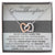 Granddaughters - Straighten Crown Necklace Interlocking Hearts Necklace