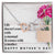 Happy Mother'S Day Double Heart Necklace Interlocking Hearts Necklace