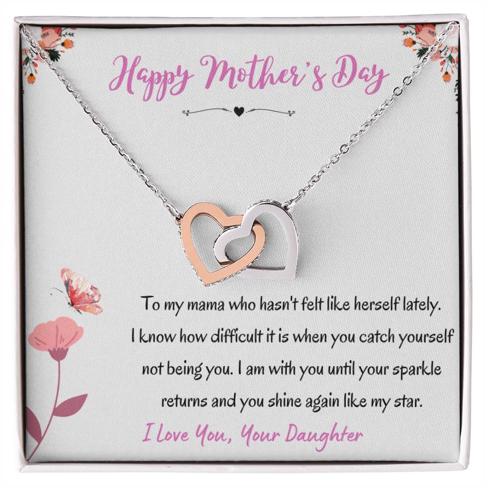 I Am With You Always - Bond Of Love - Necklace Interlocking Hearts Necklace