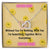 Beautiful Gift For Daughter Birthday Christmas Wedding. From Mom To Daughter From Dad To Daughter From Husband To Wife Interlocking Hearts Necklace