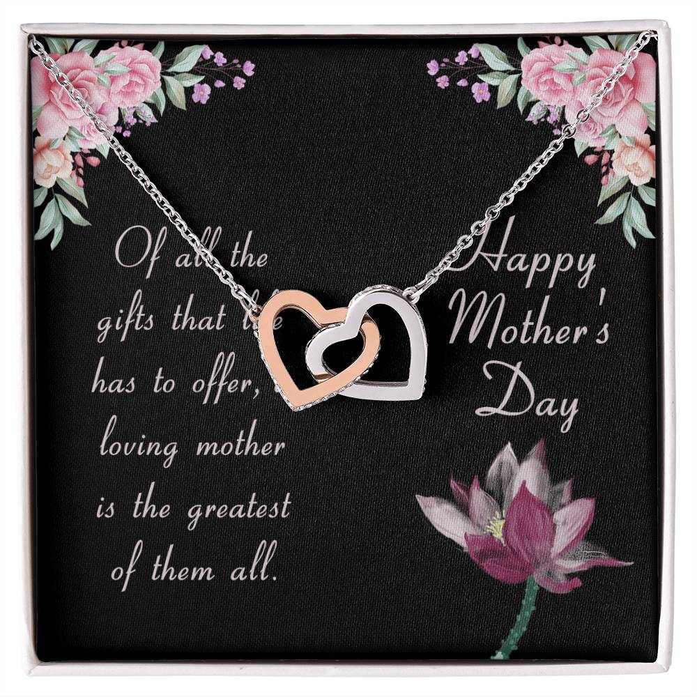 Of All The Gifts - Interlocked Hearts Interlocking Hearts Necklace