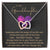 Granddaughters - Beautiful Chapter - Necklace Interlocking Hearts Necklace