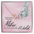 To My Mother - You’Re My World - Interlocking Necklace Interlocking Hearts Necklace