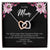 Interlocking Heart Necklace For Mom Interlocking Hearts Necklace