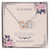 Heart To Heart Never-Ending Love Necklace From Daughter Interlocking Hearts Necklace
