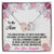 Mom Daughter Gift Mother'S Day Interlocking Hearts Necklace