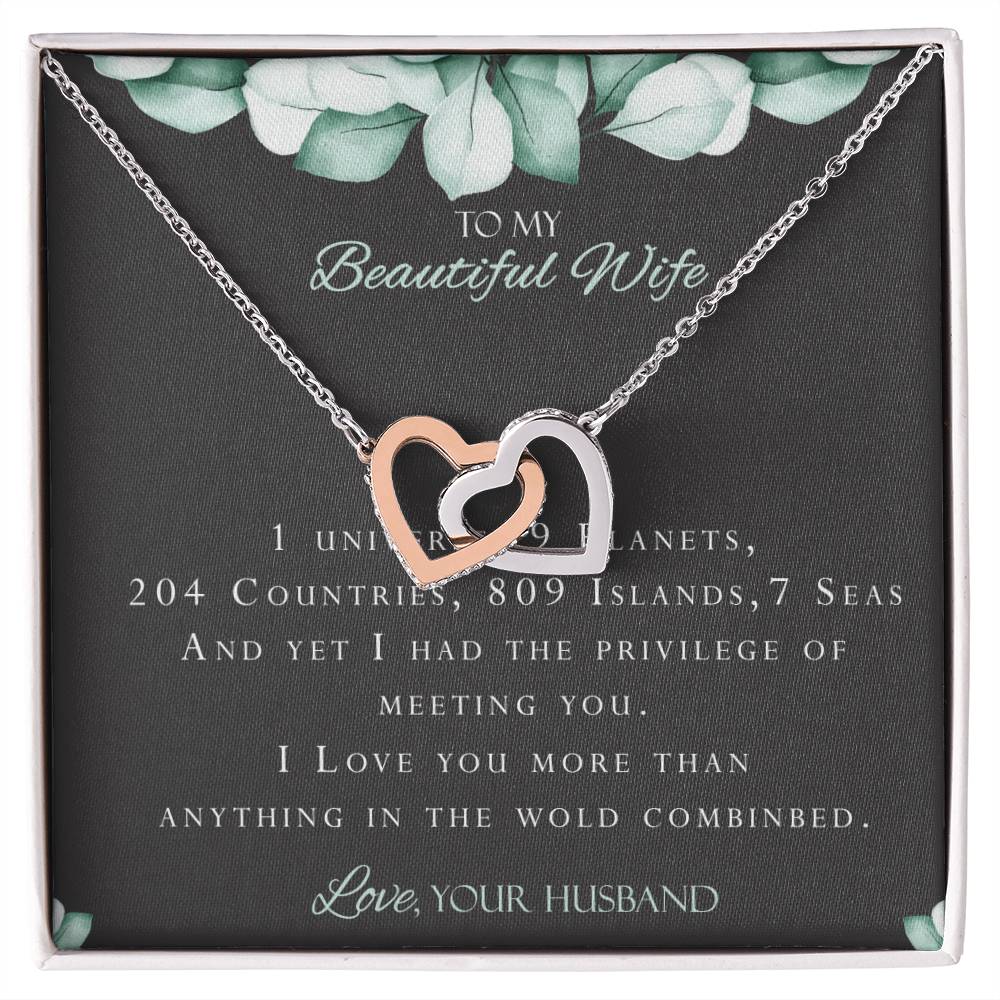 More Than Anything - Interlocking Hearts Interlocking Hearts Necklace