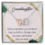 Granddaughter Necklace Personalized Granddaughter Necklace Giftinterlocking Hearts Necklace For Daughtergranddaughter'S Birthday Necklace