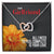 All I Need Is Your Love - Interlocking Hearts Necklace For Girlfriend