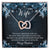 Interlocking Hearts Christmas Gift To Wife Anniversary Gift Wife Anniversary Gift Anniversary Jewelry Anniversary Necklace Girlfriend Interlocking Hearts Necklace