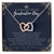 Graduation Gift Necklace For Daughter College Graduation Gift For Her High School Senior Graduation Mba Phd Master Class Of Interlocking Hearts Necklace
