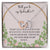 Will You Be My Godmother You Didn'T Give Me The Gift Of Life Interlocking Hearts Necklace