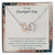 To My Wife The Day I Met You - Leaf Interlocking Hearts Necklace