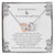 Grandfather & Granddaughter - An Unbreakable Bond Necklace Interlocking Hearts Necklace