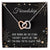 Friendship Gift For Her Interlocking Necklace Soul Sister Gift Necklace Gift For Best Friend Bestie Necklace Interlocking Hearts Necklace