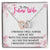 Gift For Future Wife - Interlocking Heart Necklace Interlocking Hearts Necklace