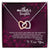 Mother & Daughter - Love Forever Interlocking Hearts Necklace