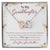 Collection Granddaughter - All That You Are - Interlocking Hearts Necklace